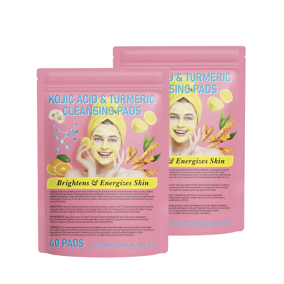 RadiantGlow™ - Kurkuma Kojic Acid Pads