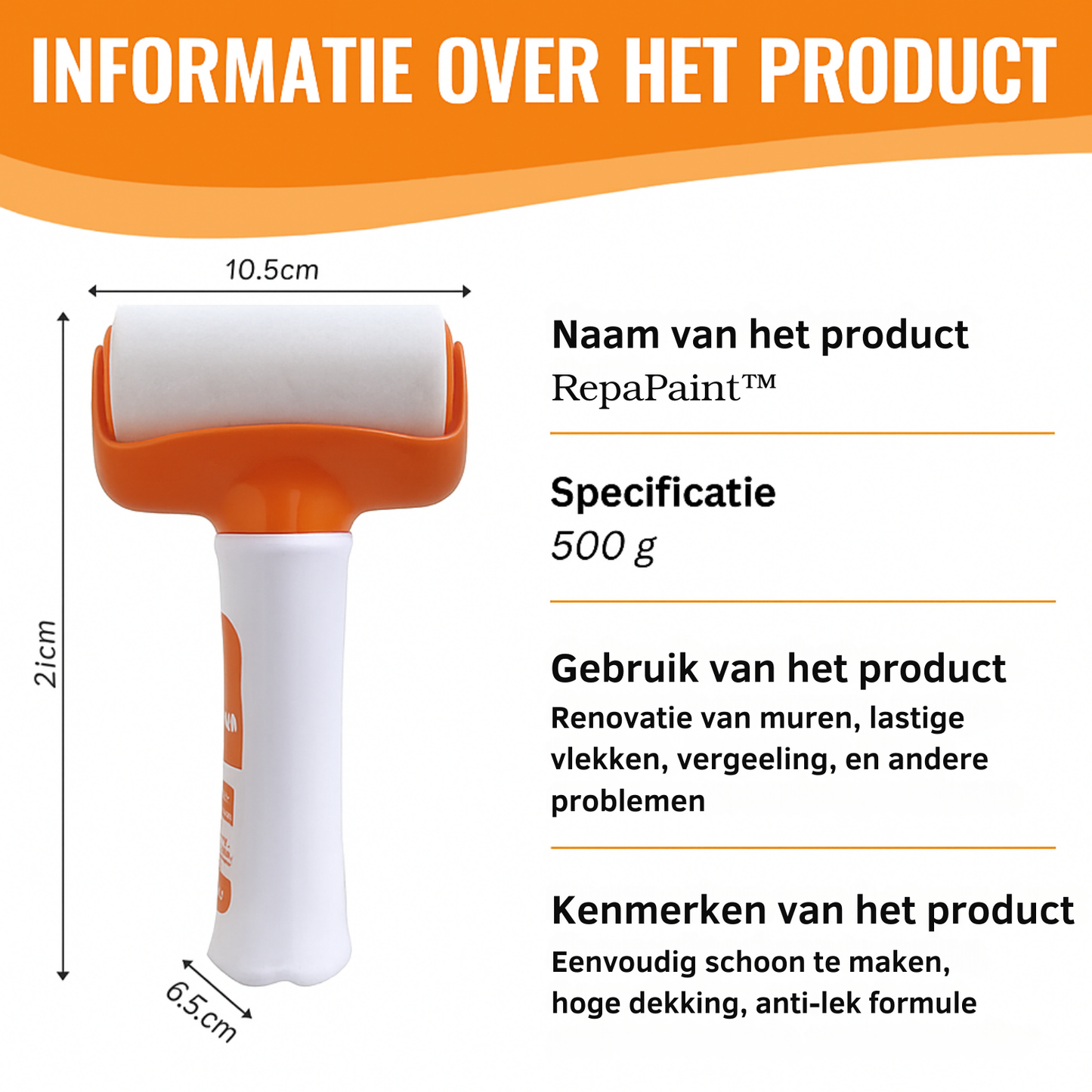WallWipe™ – Jouw snelle oplossing voor kleine muurvlekken