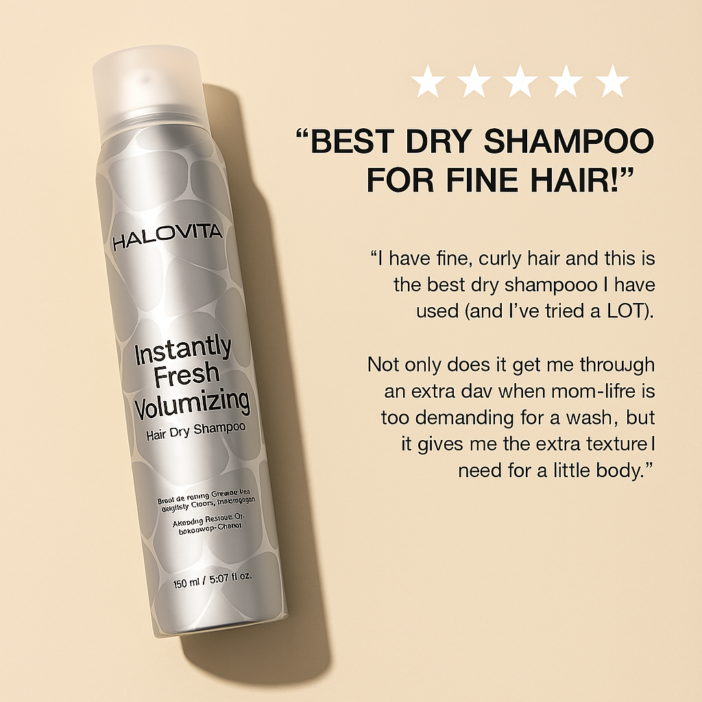 FreshSphere™ - De nieuwe generatie droogshampoo 150ml | 1+1 GRATIS