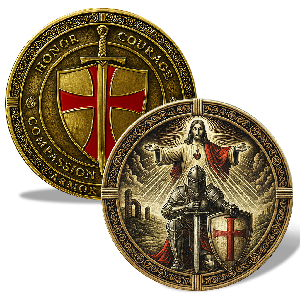 FaithGuard™ – Tempeliers Herdenkingsmunt | 1+2 GRATIS