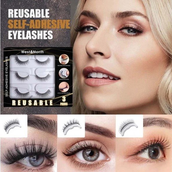 LashMuse™ – Zelfklevende Herbruikbare Wimpers | 1+1 GRATIS