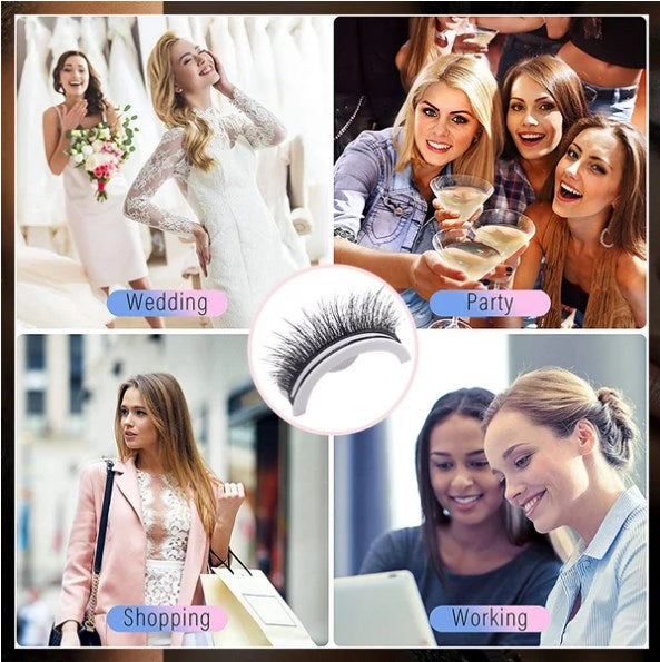 LashMuse™ – Zelfklevende Herbruikbare Wimpers | 1+1 GRATIS
