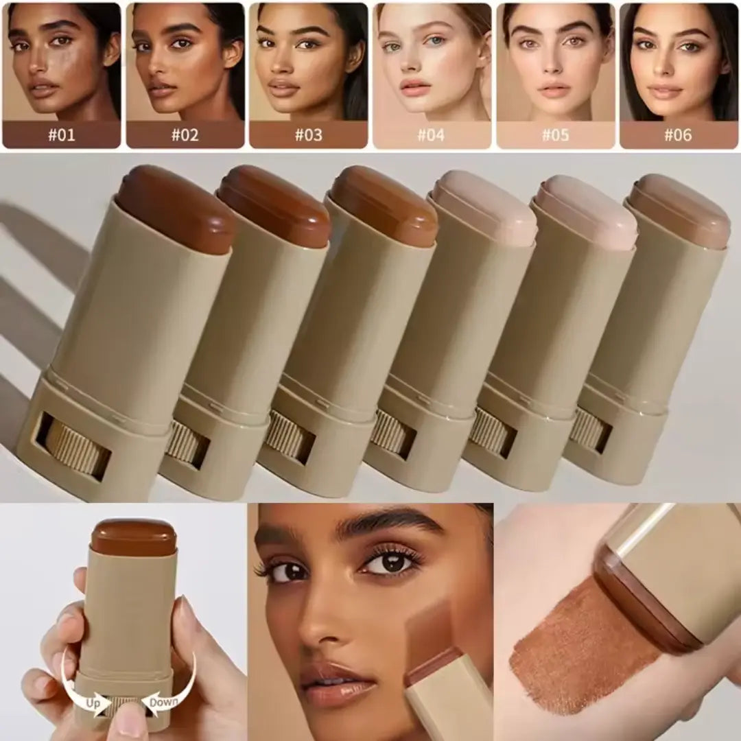 Velvéra™ Foundation Stick – Natuurlijk. Krachtig. Compact. | 1+1 Gratis