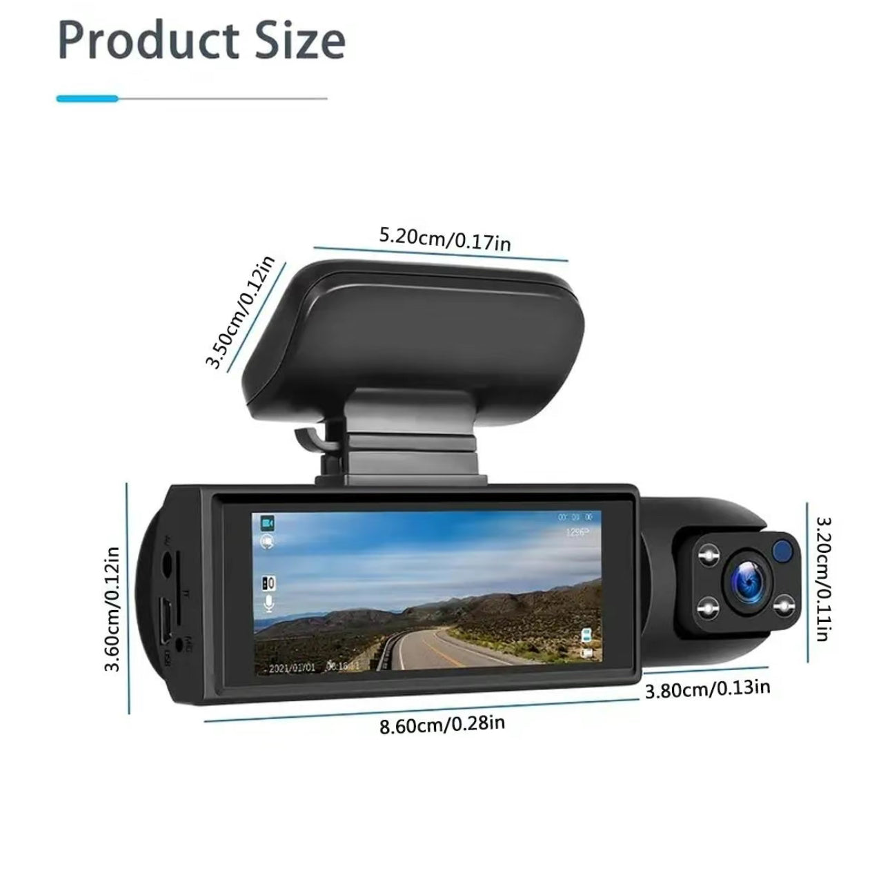 RoadGuard Pro™ dashcam