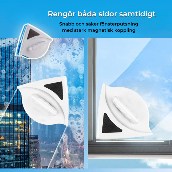 GlassEase™ Magnetische Ramenreiniger