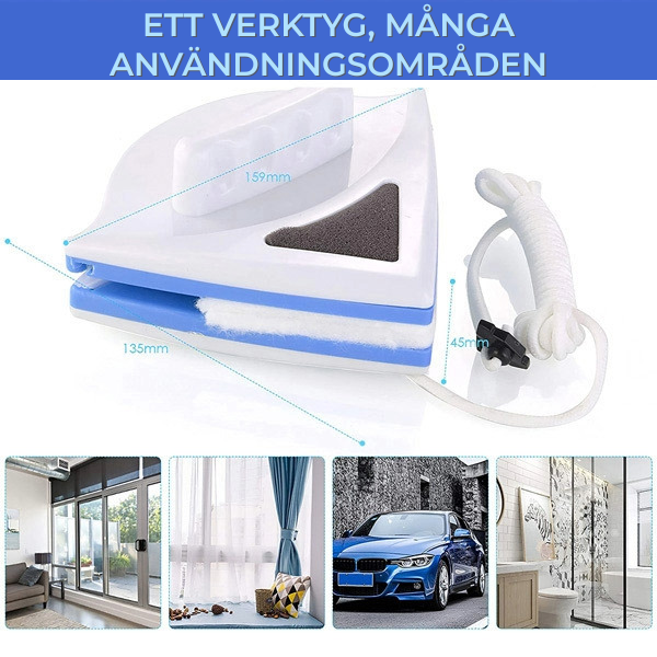 GlassEase™ Magnetische Ramenreiniger