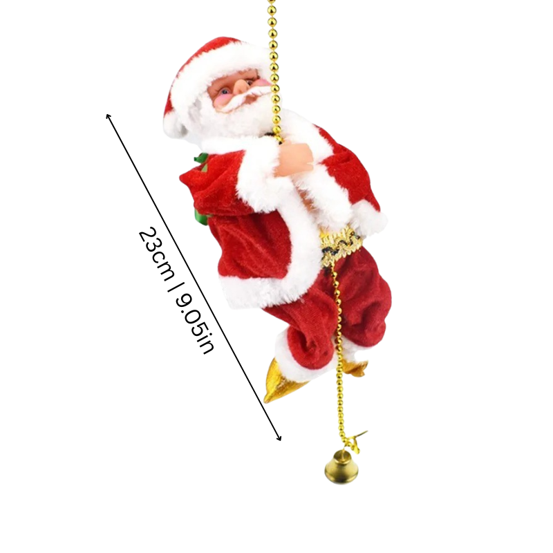 SantaSprint™ – Klimmende Kerstman Decoratie