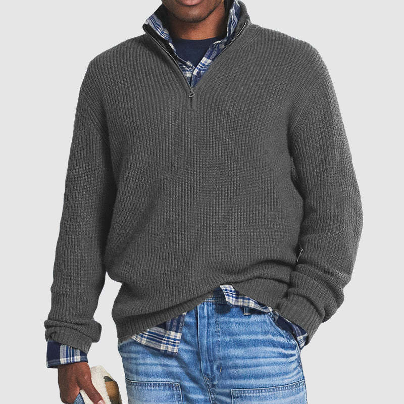 Henry - Casual trui met rits