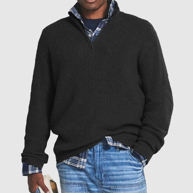Henry - Casual trui met rits