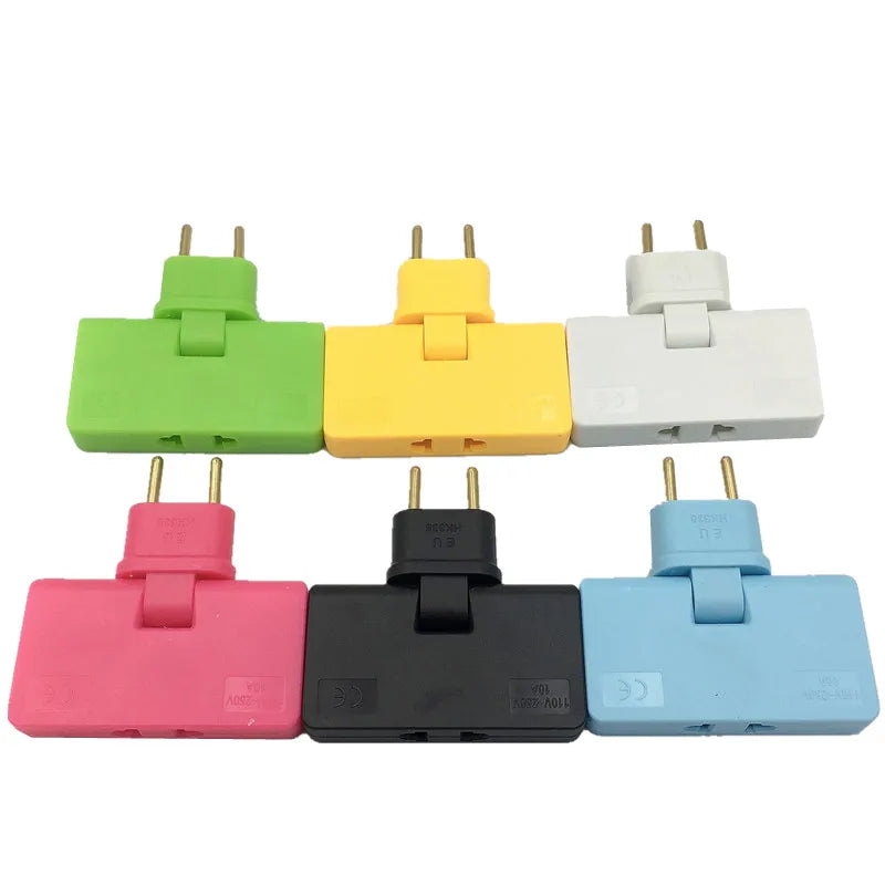 RotatingPlug - Meervoudige stekker met 180º draaibare kop | 1+2 GRATIS