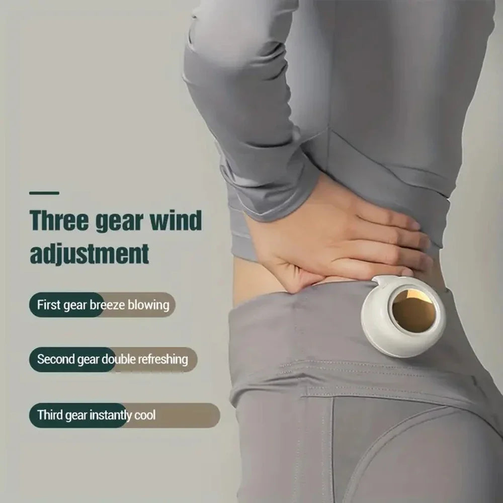 AirEase™ – Draagbare 2-in-1 Ventilator voor Taille en Nek
