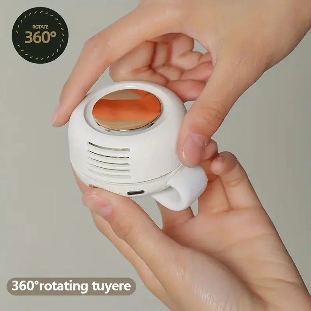AirEase™ – Draagbare 2-in-1 Ventilator voor Taille en Nek