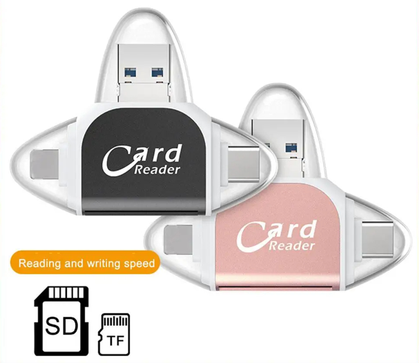 FlexiPort™ | 4-in-1 kaartlezer