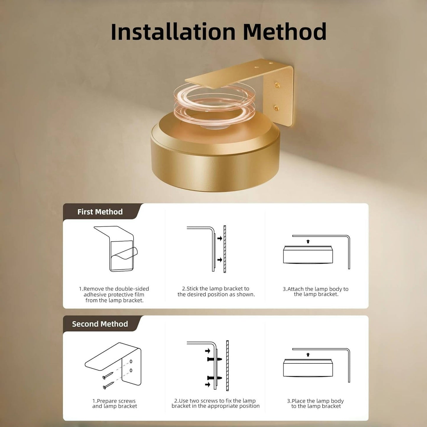LumiFrame™ – Draadloze Verlichting voor Jouw Wanddecoratie
