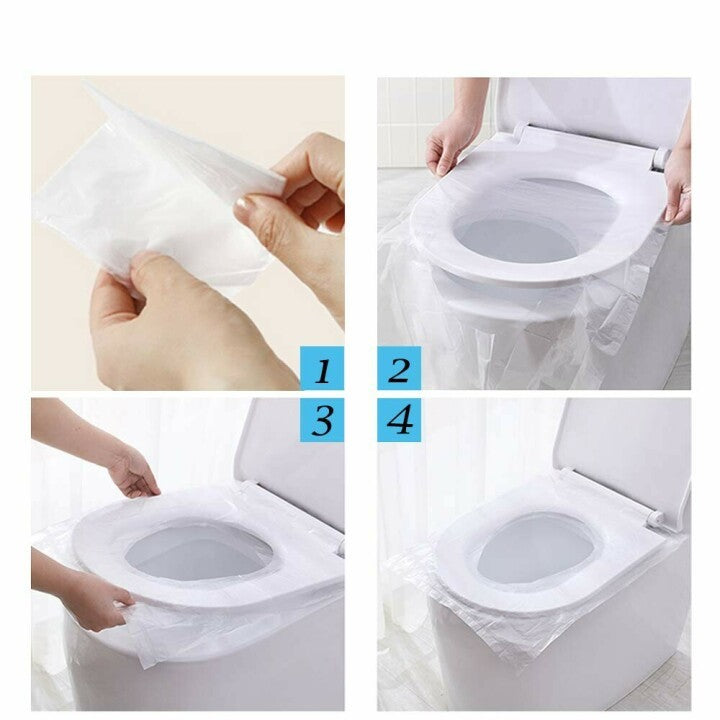 Sanicover™ Wegwerp Toiletbrilhoezen ( 50 Stuks )