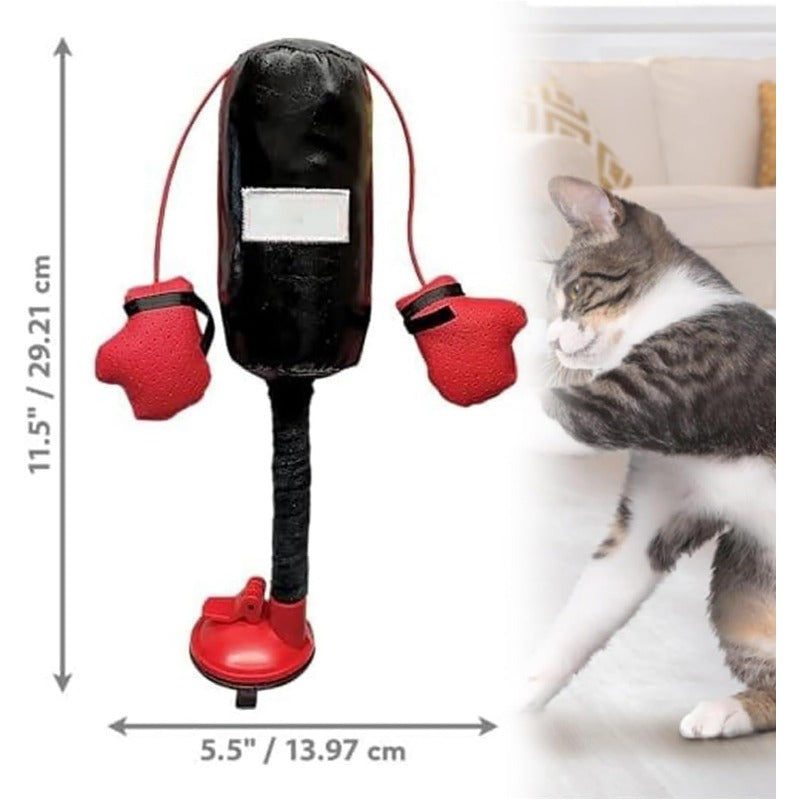 PawBoxer™ – Interactieve Boksbal voor Katten