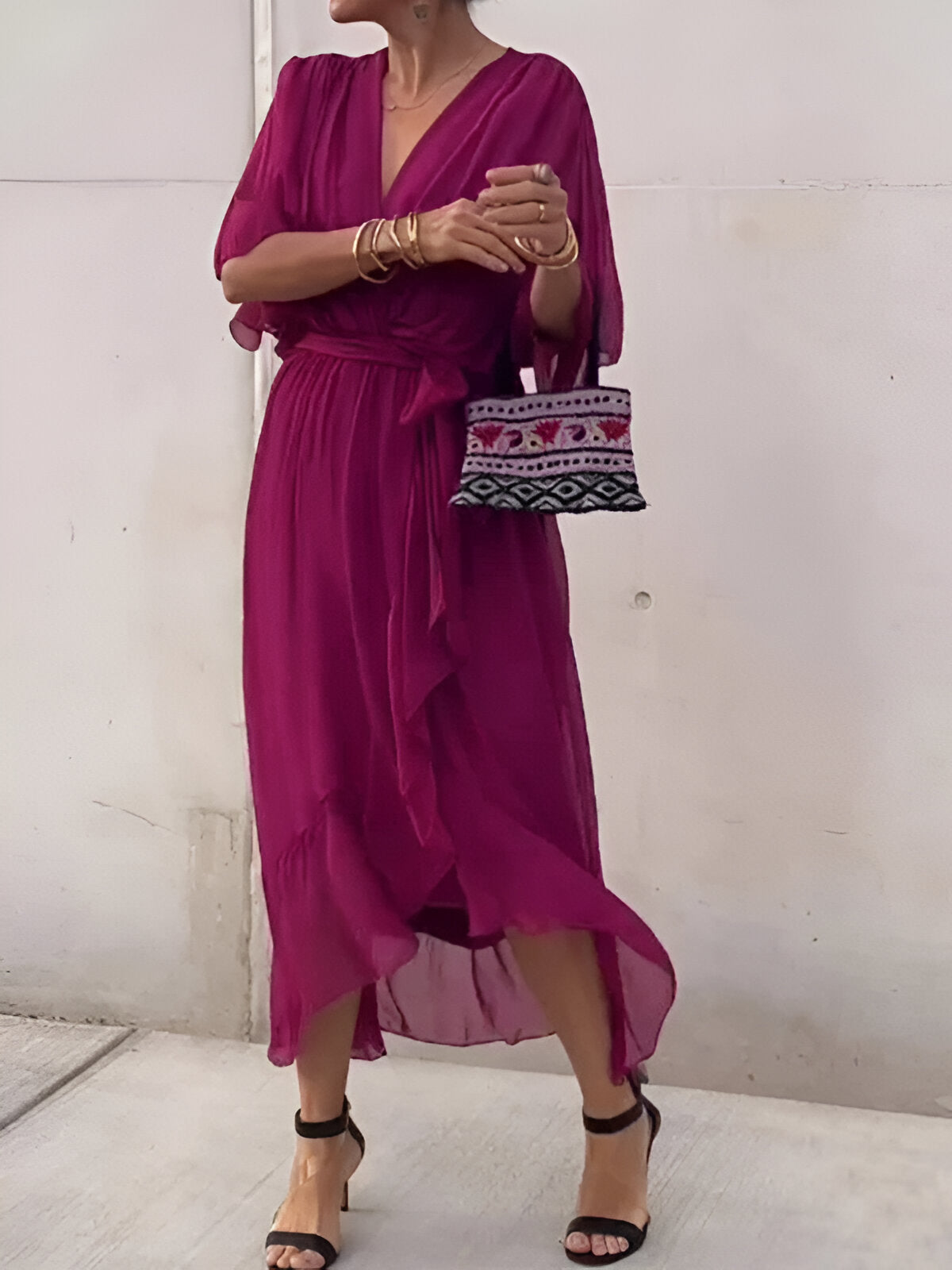 Monica - Chiffon Jurk