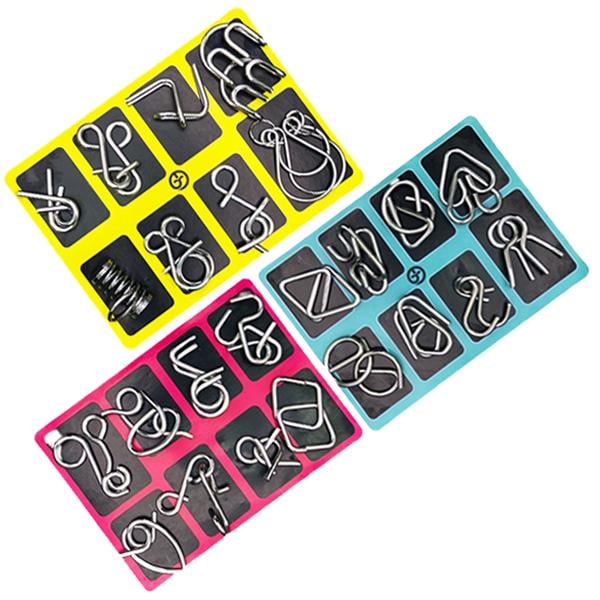 MindTwist™ Puzzles – 24 Uitdagende Metaalpuzzels
