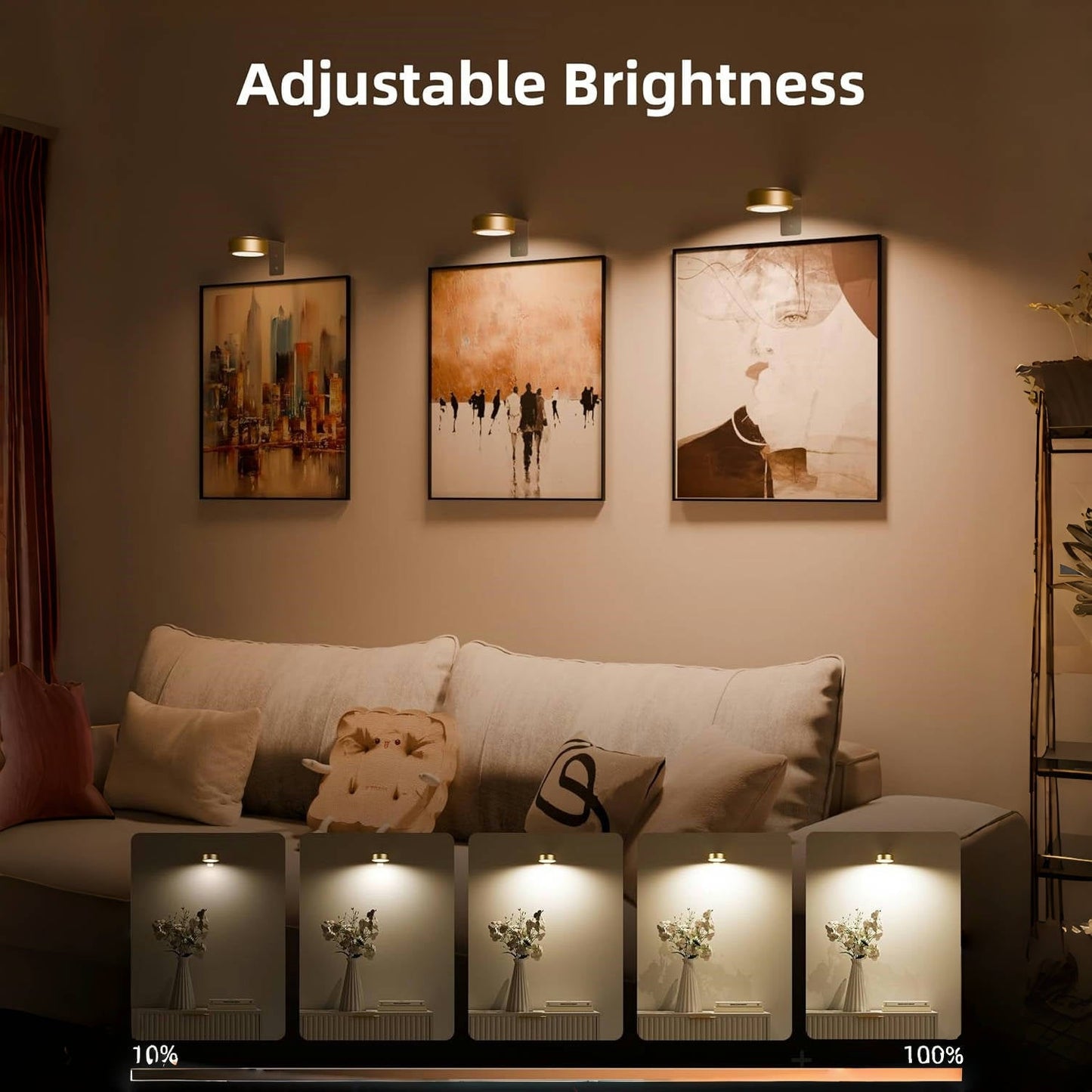 LumiFrame™ – Draadloze Verlichting voor Jouw Wanddecoratie