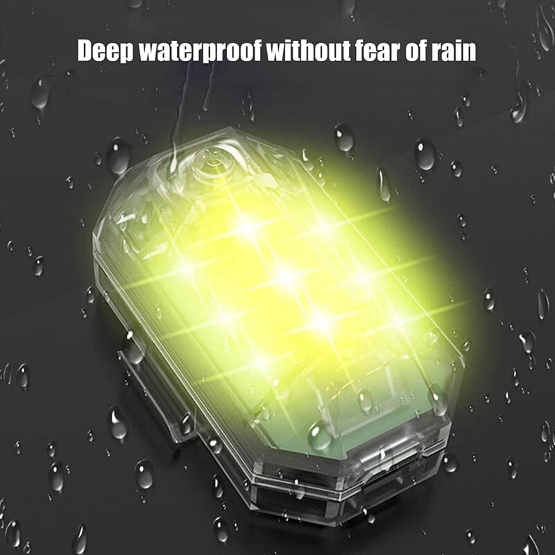 SkyGlide™ LED Strobe Lights | Voor Avonturiers op Twee Wielen!