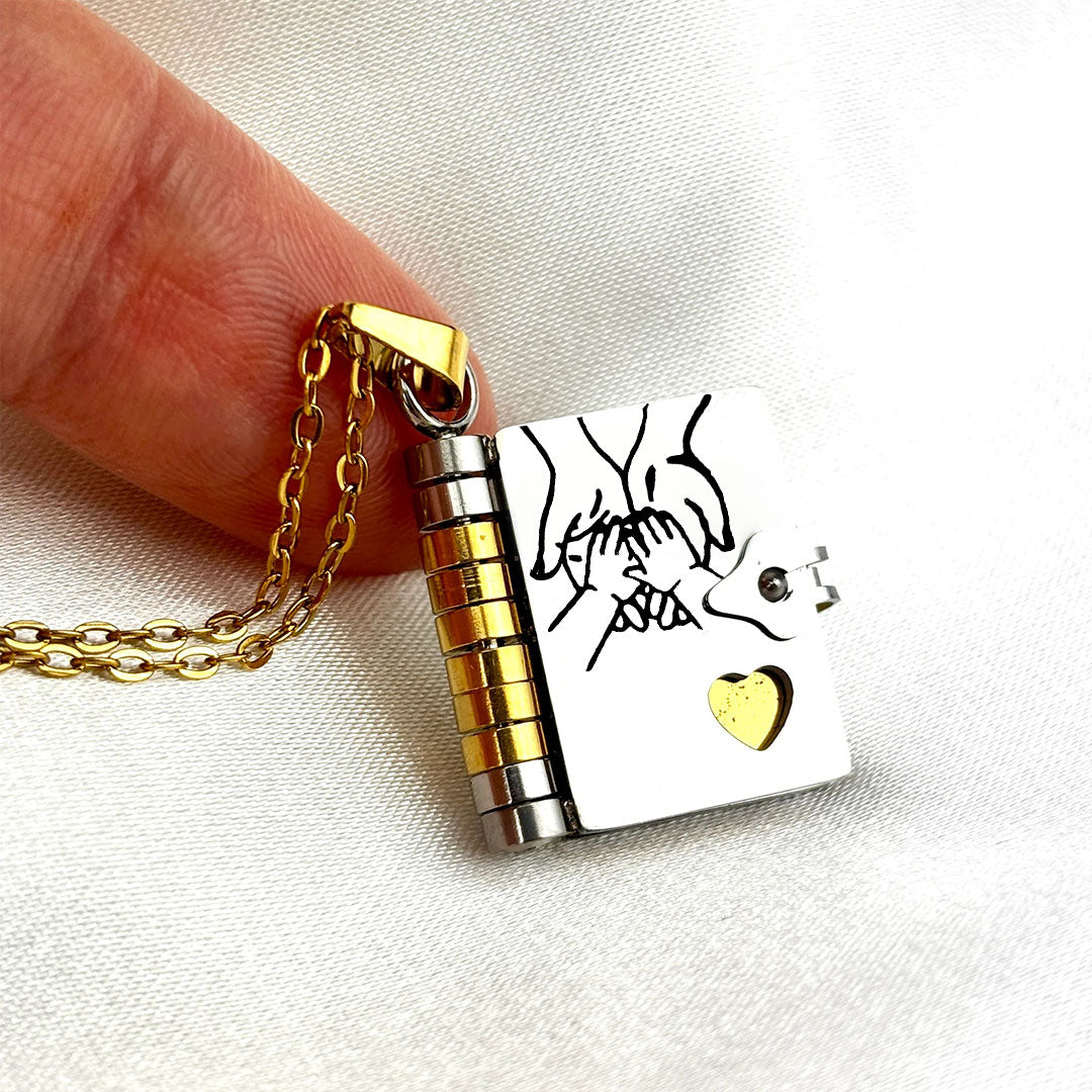 Lumélo™ Liefdesboek Ketting