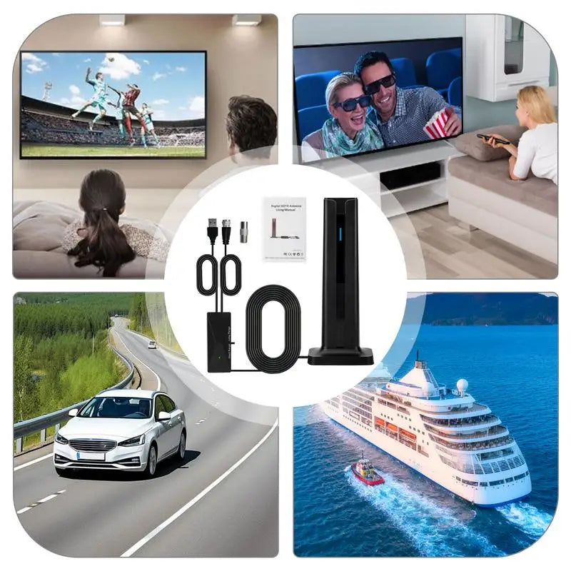 AIRIANT™ HD4K – Draadloze TV-Antenne met Krachtige Signaalontvangst