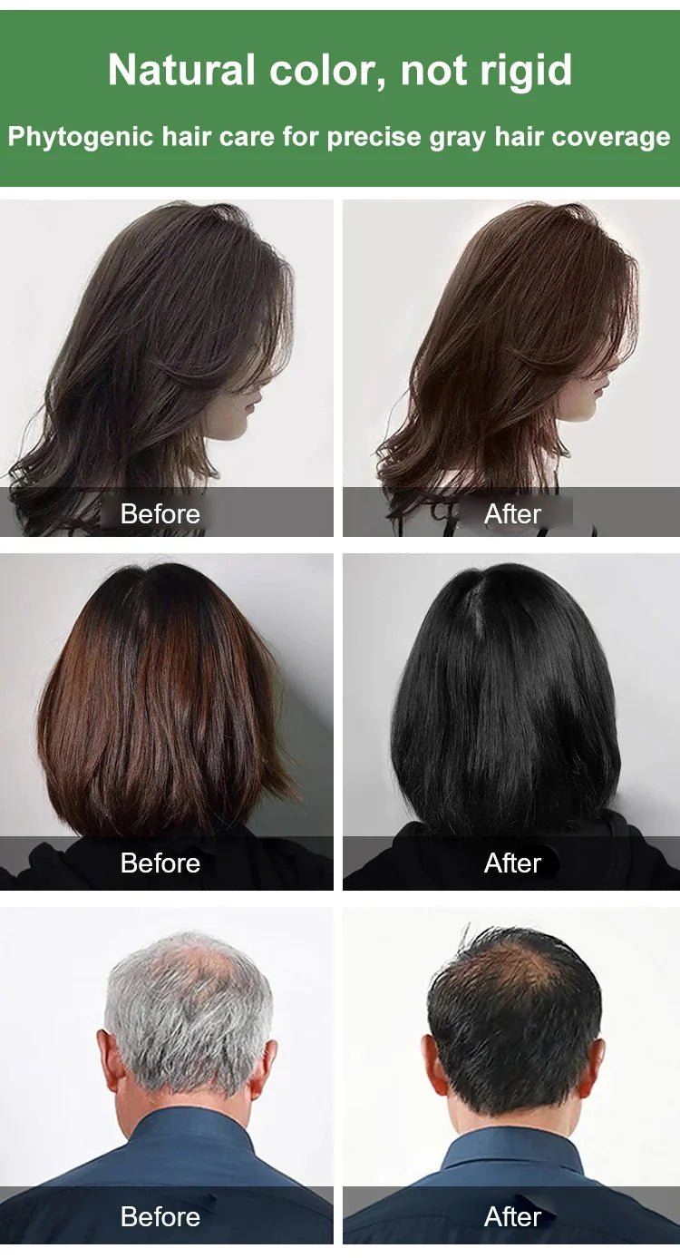 HerbaTint™ – Natuurlijk Kleuren met Zorg voor je Haar - 5+5 Gratis!
