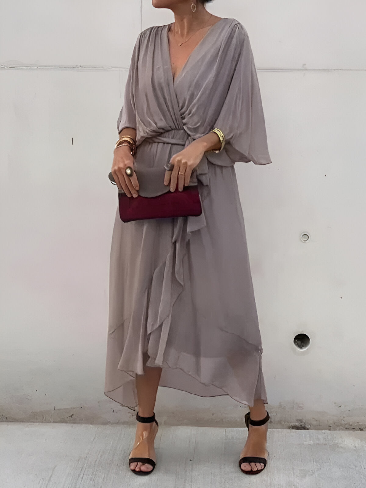 Monica - Chiffon Jurk