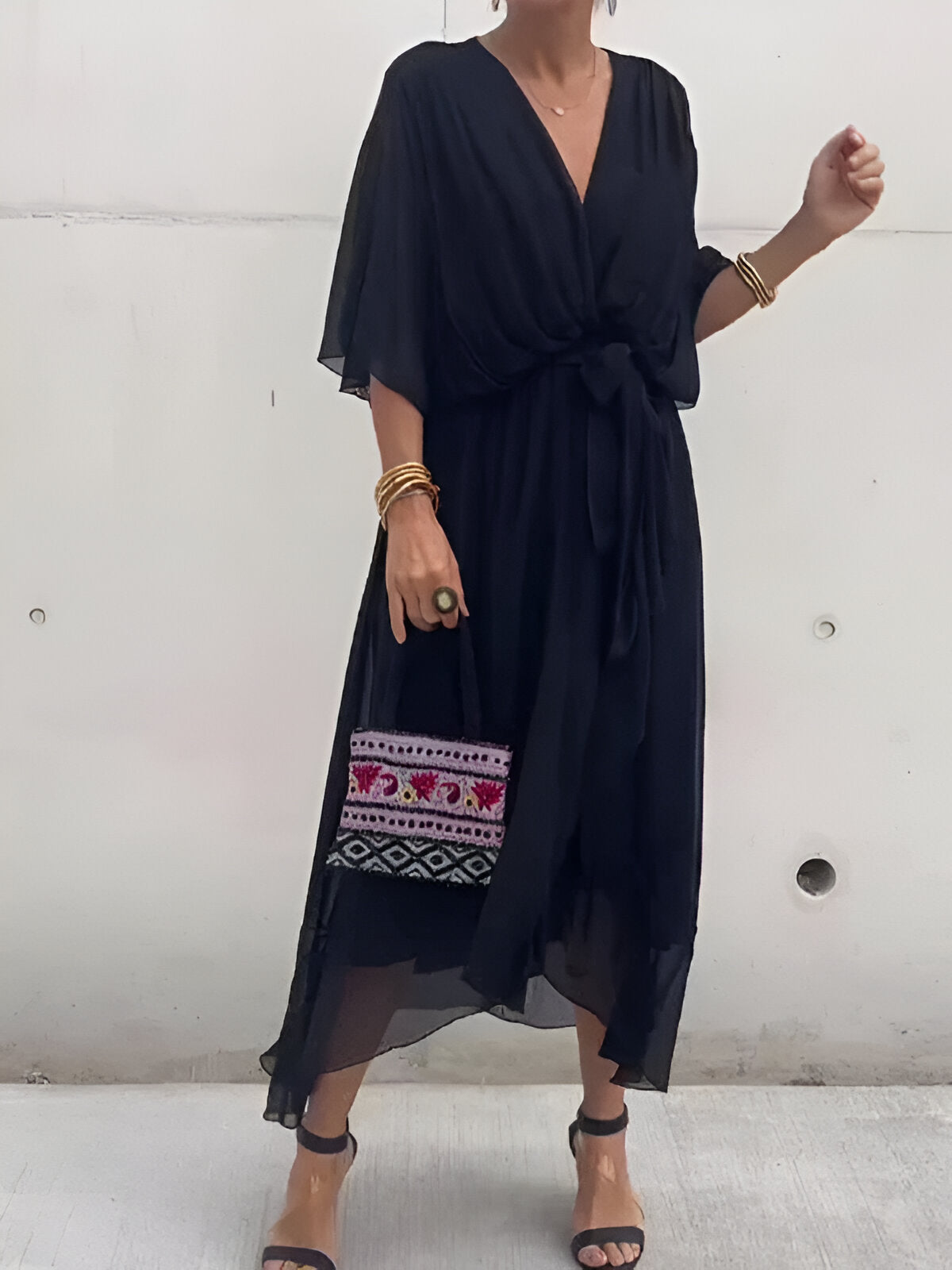 Monica - Chiffon Jurk