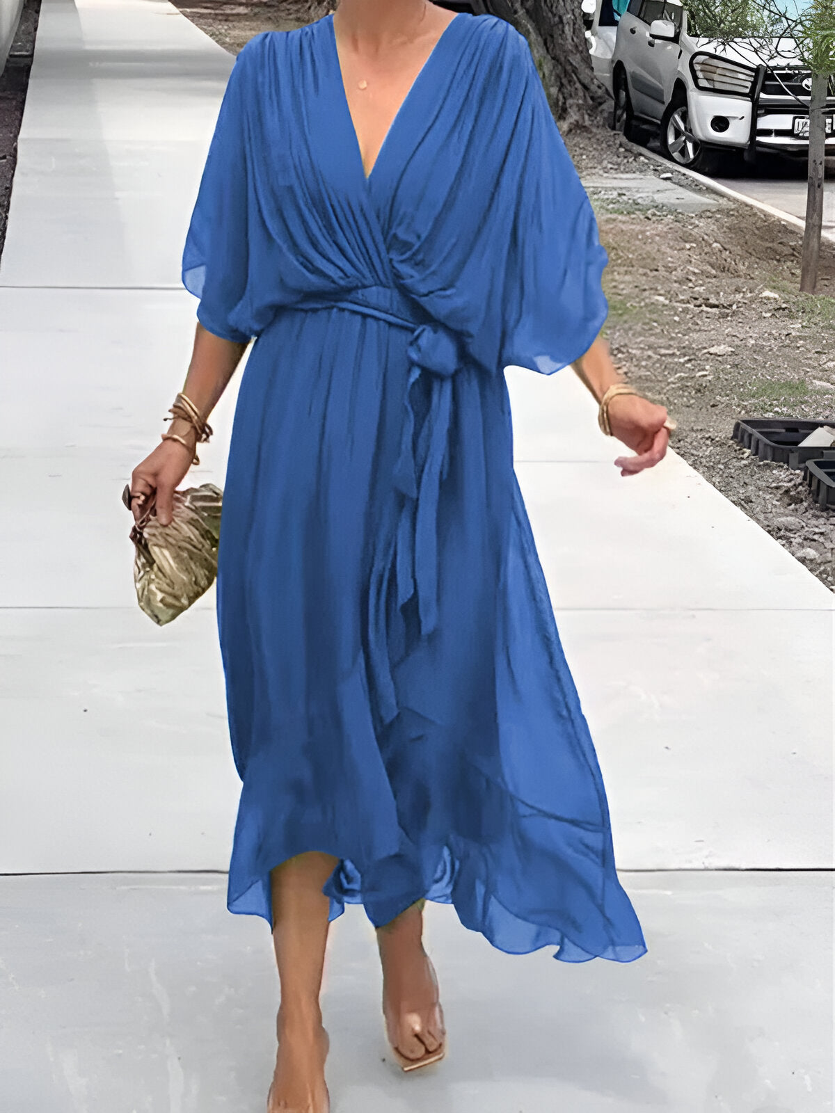 Monica - Chiffon Jurk