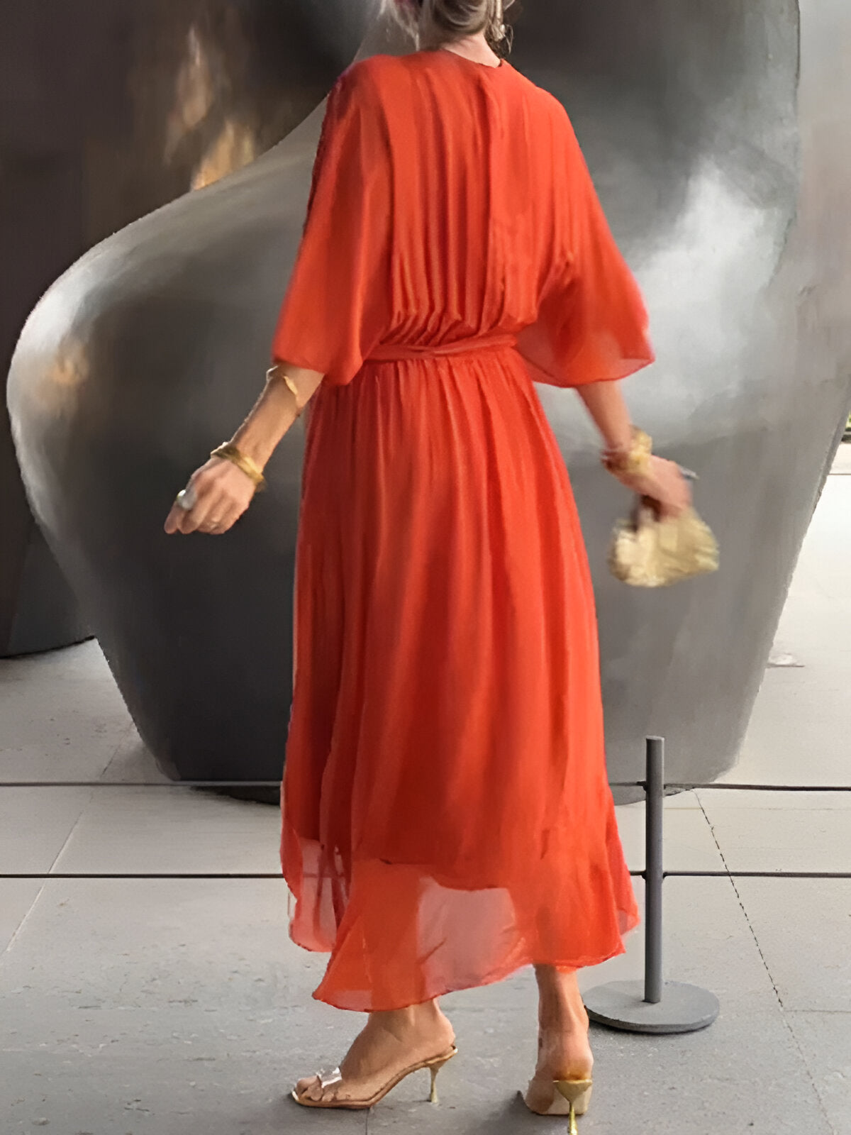 Monica - Chiffon Jurk