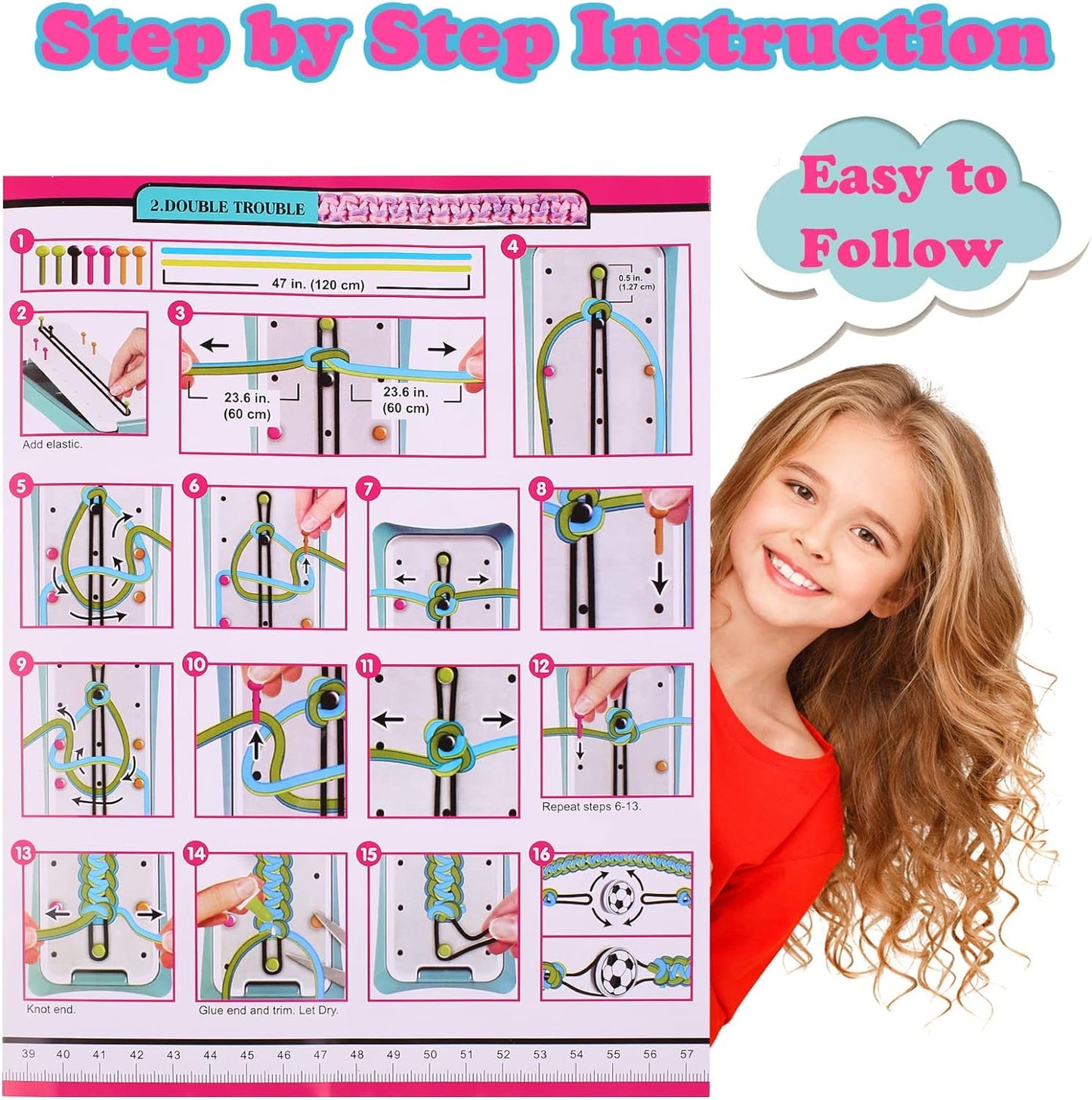 RopeCraft® - DIY Braiding Set voor Kinderen