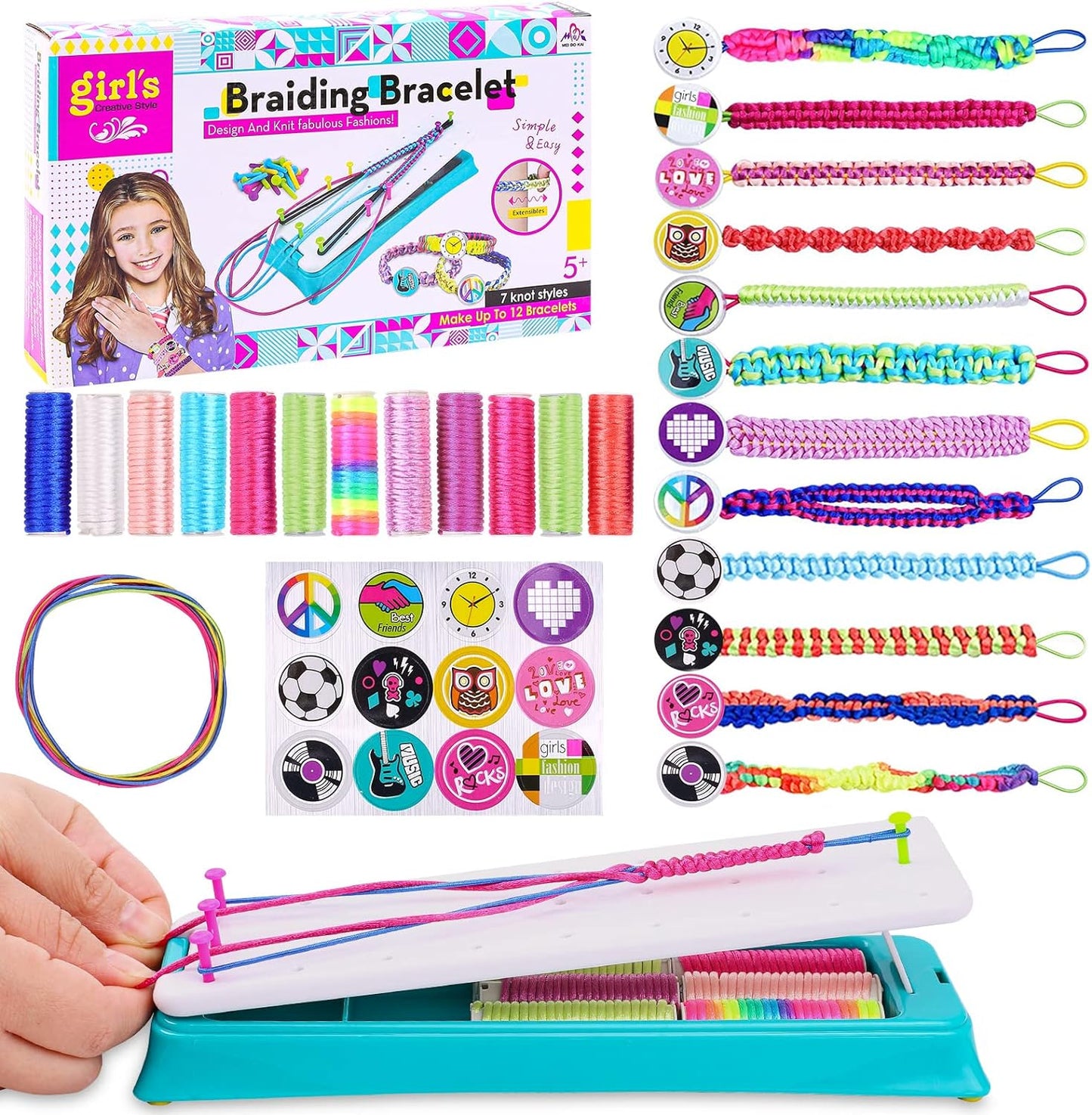 RopeCraft® - DIY Braiding Set voor Kinderen