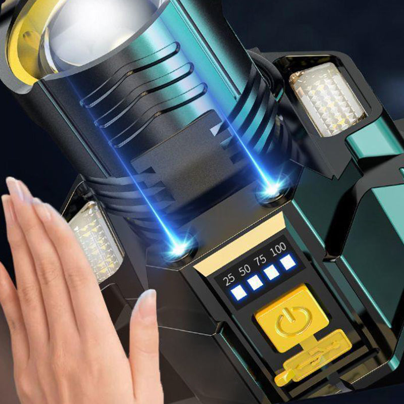 LumiBeam™ – Krachtige LED Hoofdlamp met Slimme Sensor