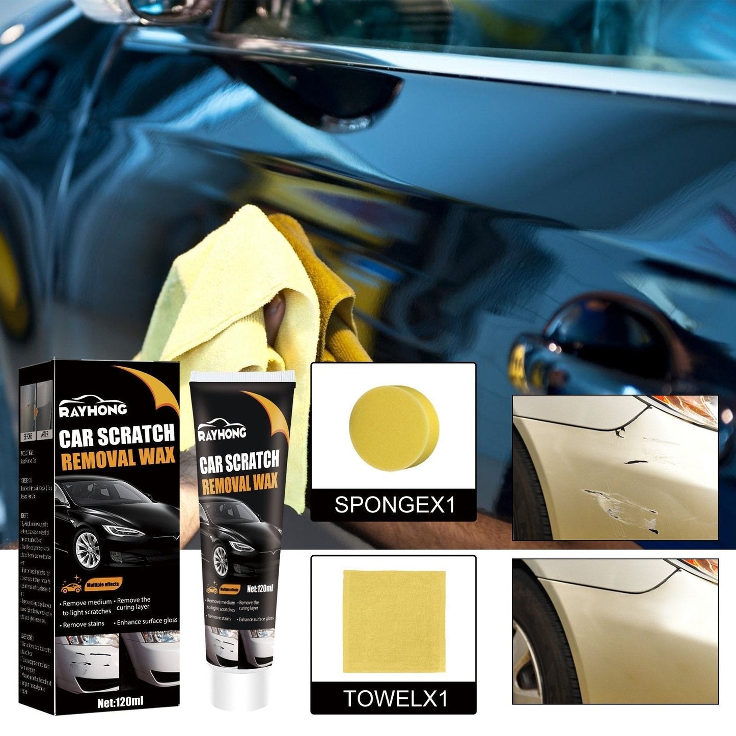 GlossFix™ Krassenverwijder Kit | 1+1 GRATIS