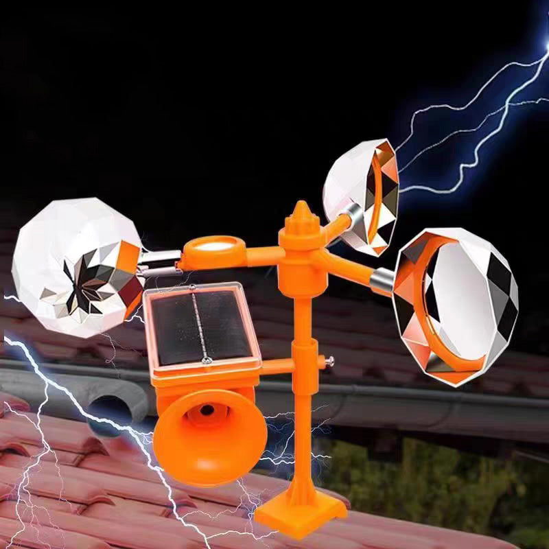 AeroVibe™ – Reflecterende Windspinner met Geluid tegen Vogels