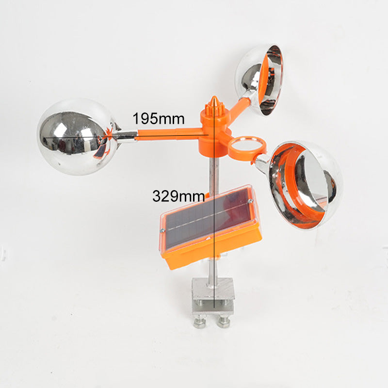 AeroVibe™ – Reflecterende Windspinner met Geluid tegen Vogels