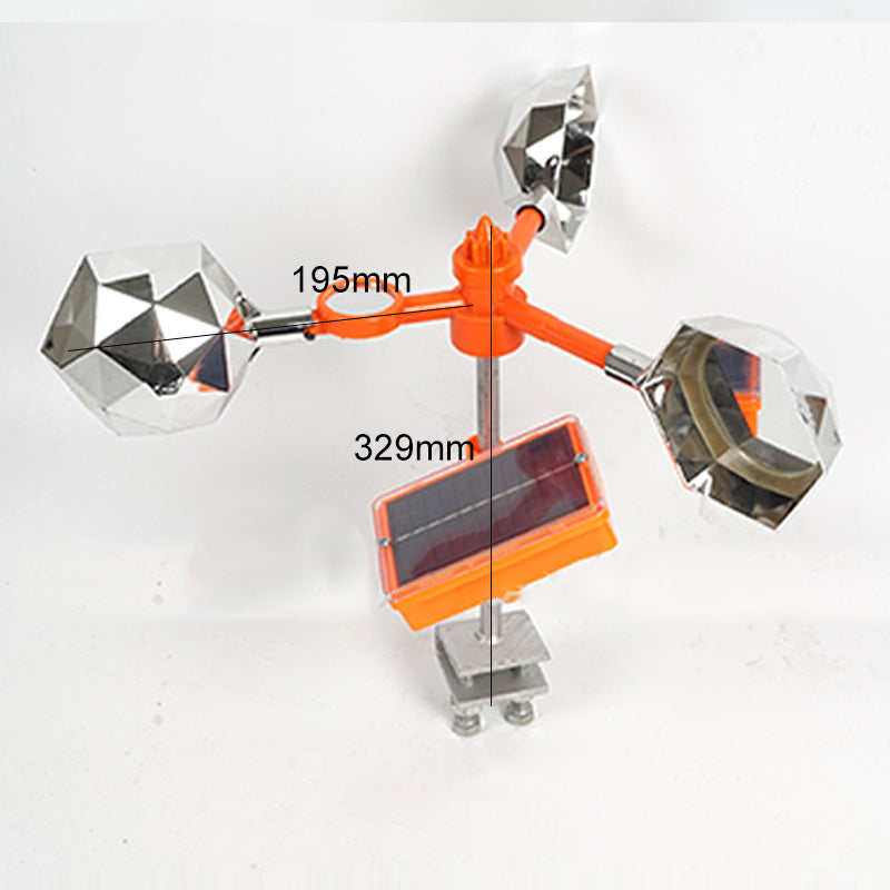 AeroVibe™ – Reflecterende Windspinner met Geluid tegen Vogels