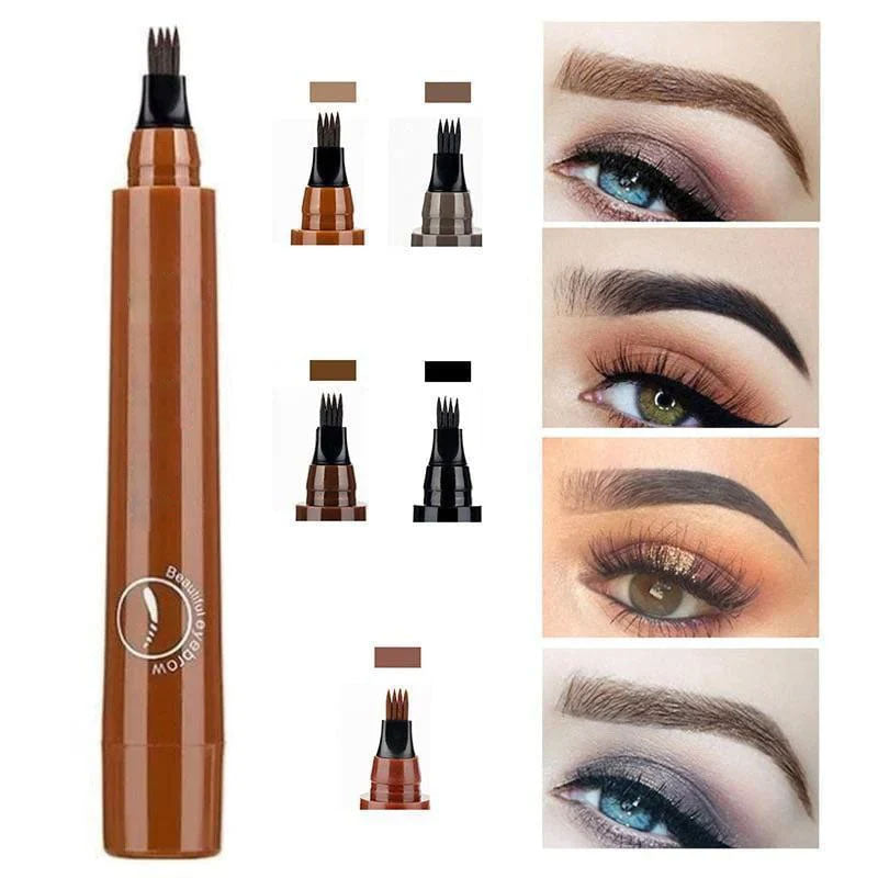BrowLuxe™ – 4-Punts Microblading Wenkbrauwpen | 1+2 GRATIS