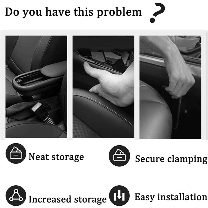 GapGuard™ – Slimme Oplossing voor een Opgeruimde Auto | 2 Stuks