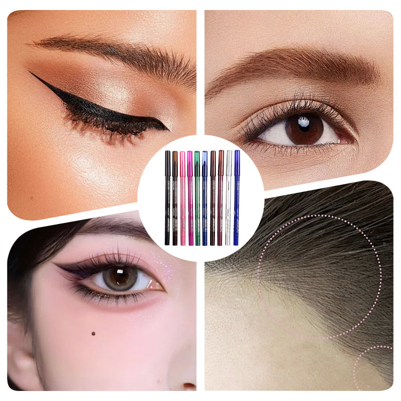 Chromelle™ – 10-delige Gel Eyeliner Set voor Oneindige Looks