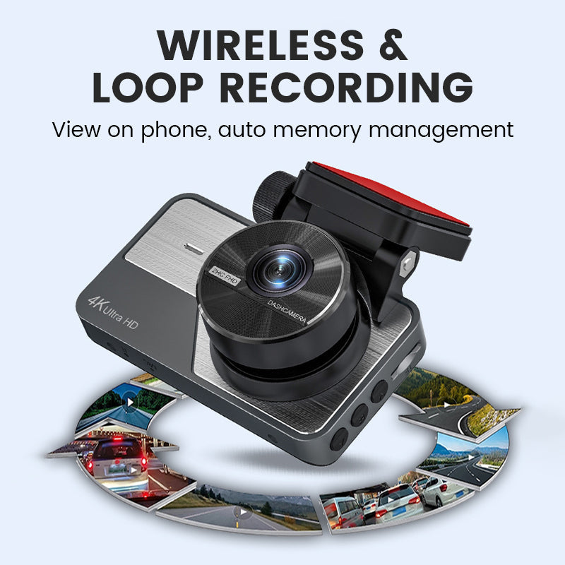 Vigilance Dashcam - Jouw 4K getuige, dag en nacht
