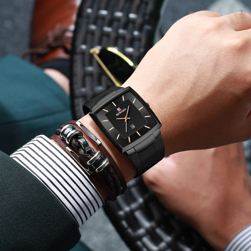 ModernoLux™ – Het Ultradunne Herenhorloge met Tijdloze Klasse