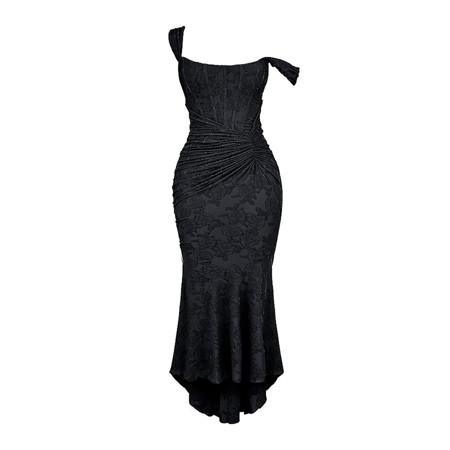 Demi - Charlotte gebloemde maxi jurk