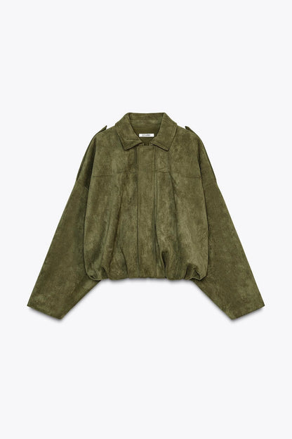 Veloura Luxe - Stijlvol & Comfortabel – De Perfecte Pilotenjas