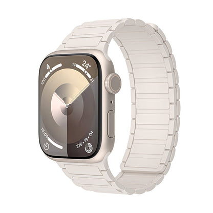 Siliconen armband met magnetische lus voor Apple Watch
