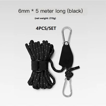 TrekGrip™ – De Ultieme Spankoorden & Tentharinghulp