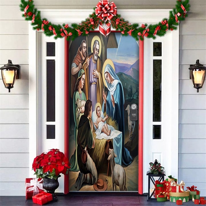 JollyDoor™ – Feestelijke Kerst Deurdecoratie
