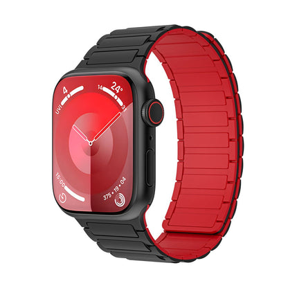 Siliconen armband met magnetische lus voor Apple Watch