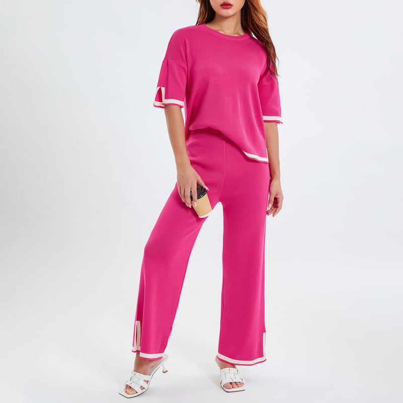 Classy Elastic Knit Lounge 2 Delige Set